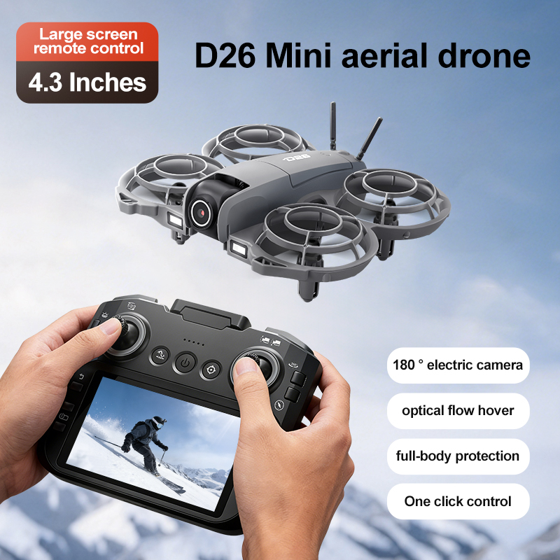 D26 Drone 4K Aerial HD 180° Ca - Drone Battery Adapter review and price
