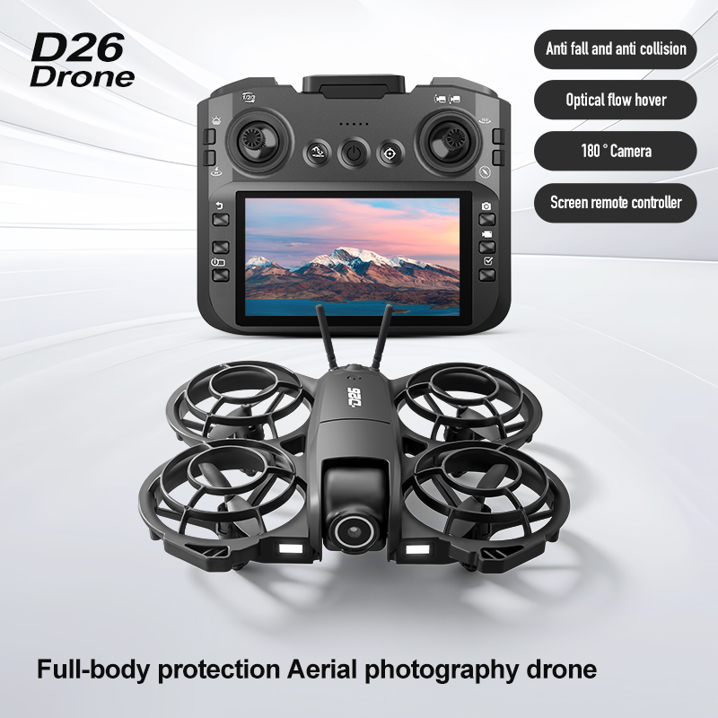 D26 Drone 4K Aerial HD 180° Ca - Drone Battery Adapter review and price