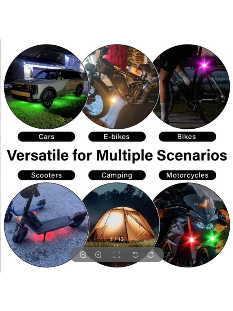 4PCS Wireless RGB LED Strobe W - Drone Strobe Light review and price