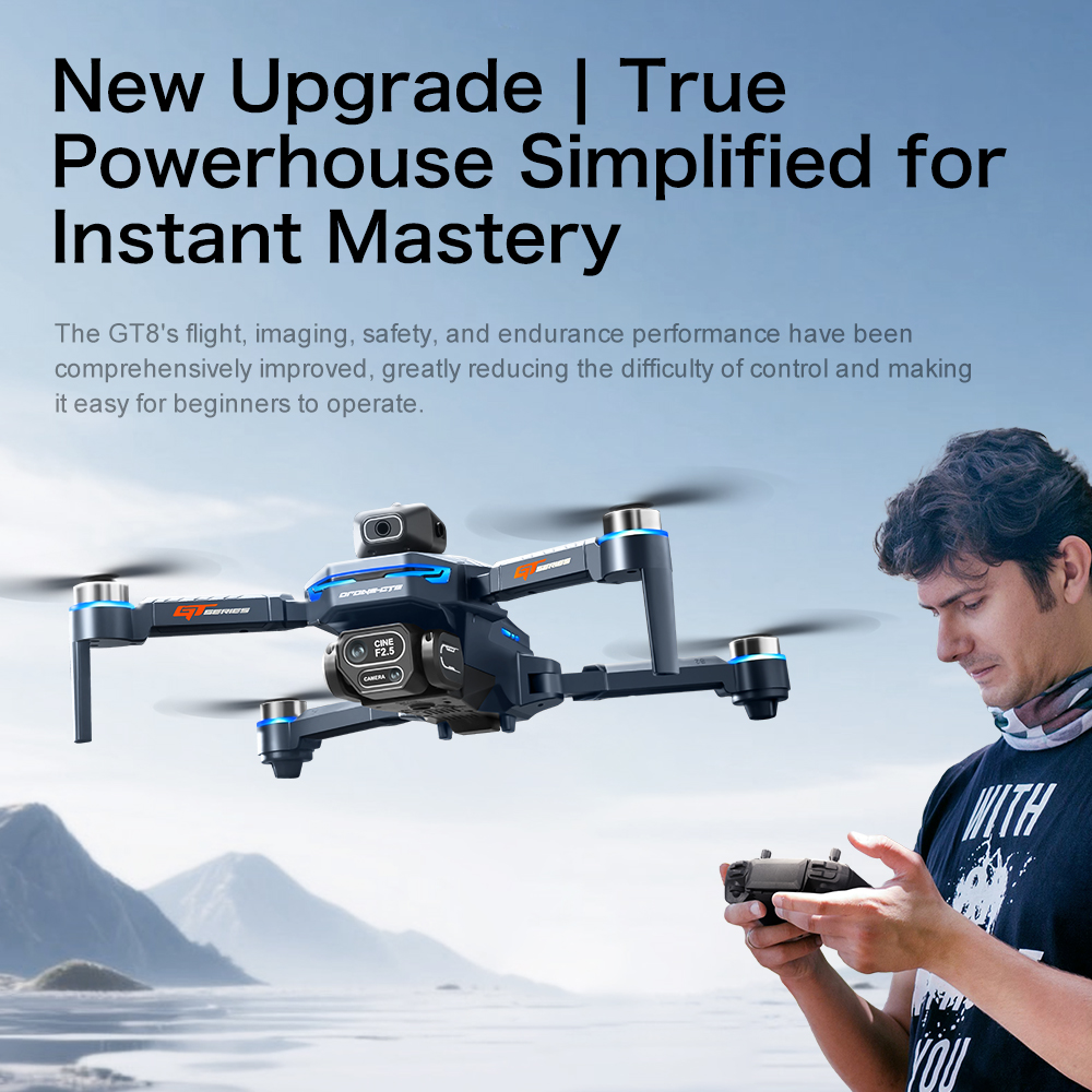 Original GT8 drone 8K HD dual  - Jjrc Drone X12 review and price